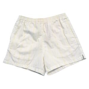 90s Youth Yellow Pinstriped Shorts